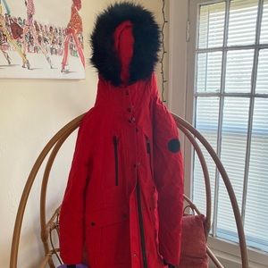Women’s Red Ana winter coat